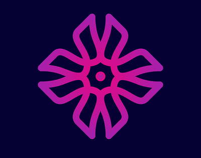 Simple Abstrak Flower Logo Designs art design graphic design icon illustration illustrator logo logodesign minimal type