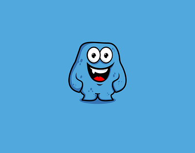 soap mascot logo from a recent project blue design graphic design icon illustrator logo logodesign mascot character mascot design mascotlogo minimal simple design simple logo