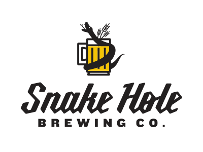 Snake Hole Brewing Co. branding logo