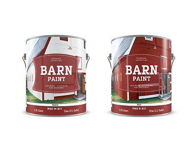 Barn Paint Packaging Concepts