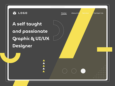 Portfolio Dark 2021 template design graphic design illustration logo portfolio ui ui designer uiux ux web design