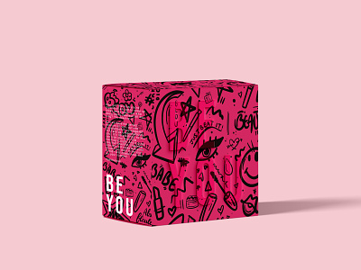 'BE YOU' BRANDING artwork branding design digital digitalillustration graphic design illustration illustrator logo packaging photoshop