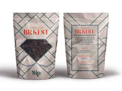 Sip Mississippi Tea Loose Leaf Tea Bag packaging