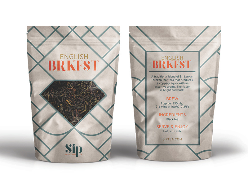 Sip Mississippi Tea Loose Leaf Tea Bag by Parker Brewer on Dribbble