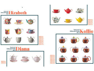 Sip Mississippi Tea Catalog Spread layout