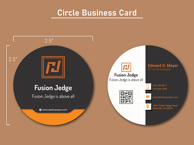 Circle | Business Card adobe adobe illustrator branding design business card design business owner custom business card design inspiration graphic design graphic design logo ideas luxury business card luxury business card design minimalist name cards nice stationery super luxury business cards thank you card transparent unique business card