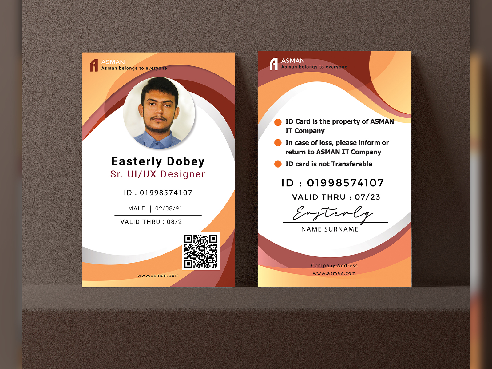 Design Id Card Unique And Professionally Within Hours By, 54% OFF