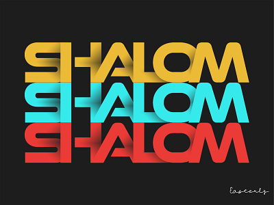 Typography || Shalom