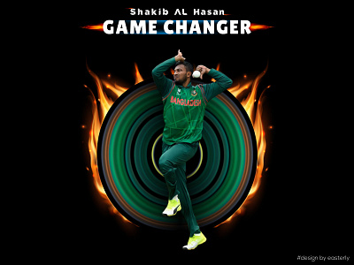 Shakib Al Hasan | Social Post Design