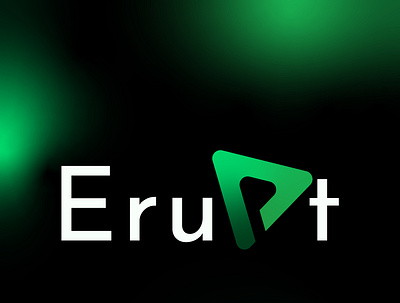 Erupt logo design branding graphic design illustration logo logo design music industry music logo music logo design zelk zouhair elk
