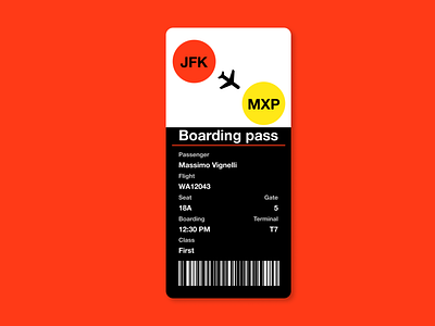 Dailyui 024 onboarding vignelli pass concept app challengue concept concepts dailyui design ui