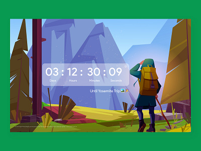 Daily UI Challenge - Day 14 (Countdown Timer)