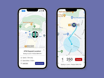 Daily UI Challenge - Day 20 (Location Tracker)