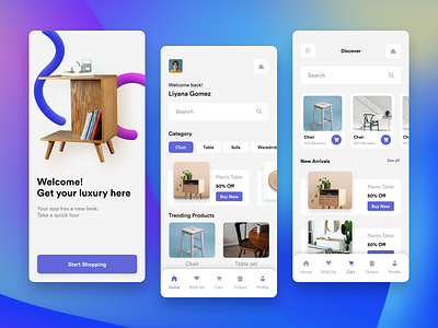 Furniture App Design