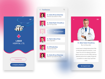 Medical App app doctor health intercation interface medical ui ux