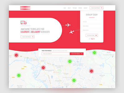 Courier & Delivery Service Page