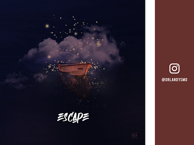 ESCAPE I animation art artist artwork collage creatividad design desing desinger firefly graphic design illustration logo typography ui vector vintage