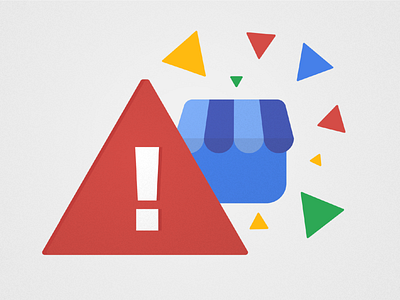 Google Biz Suspension Guide Graphic alert blog image business digital illustration google