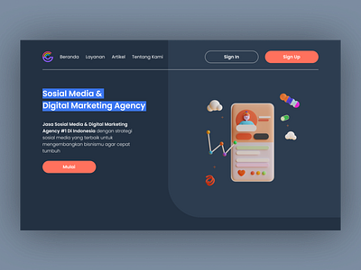 Digital Marketing Agency Landing Page