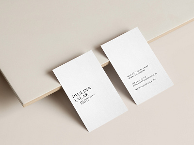 Paulina Lalak business card