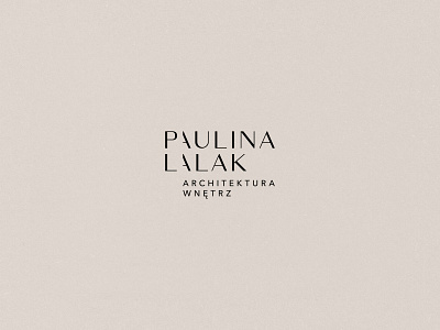 Paulina Lalak logo design