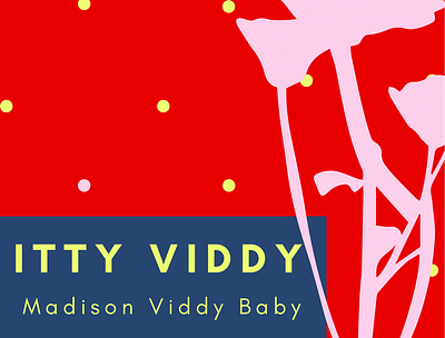 Madison Viddy Kids Logo apparel apparel brand baby boutique gift shop branding cute dots fashion femanine illustration kids retail whimsical