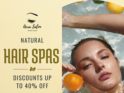 40% off on hair spas