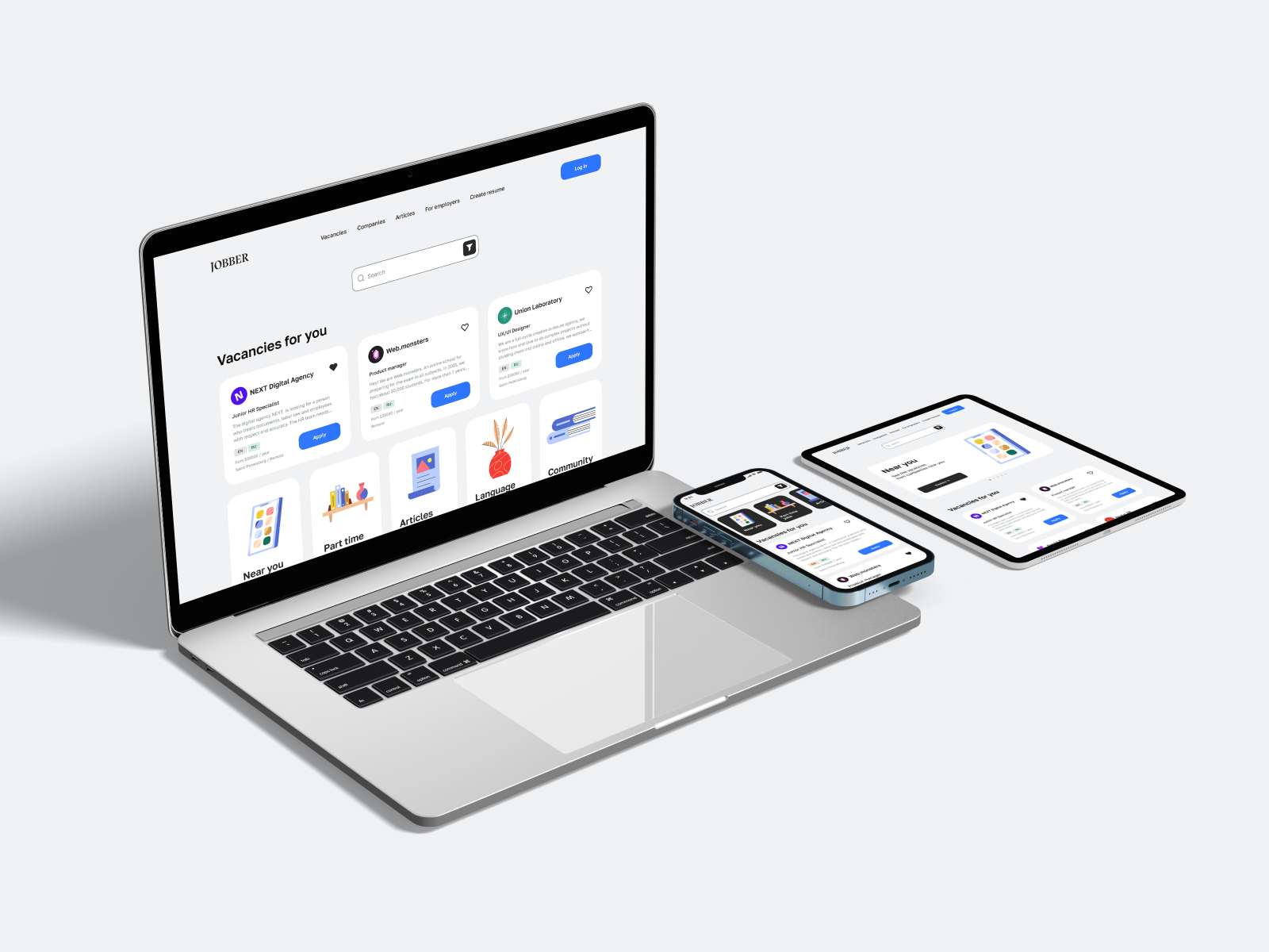 Project 3. Google UX Design Specialization by Julia Bulatova on Dribbble