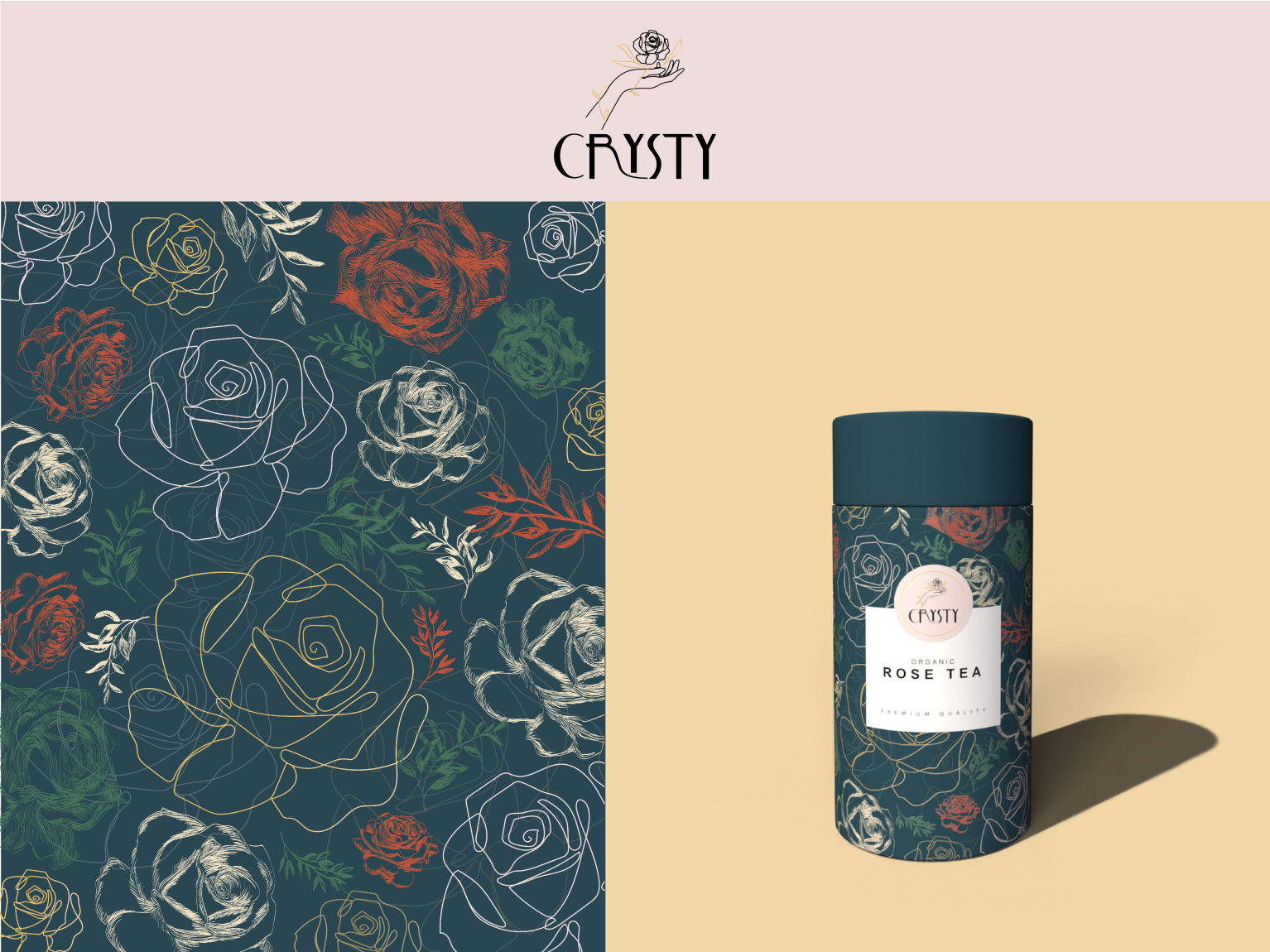 Crysty Tea by Natcha on Dribbble
