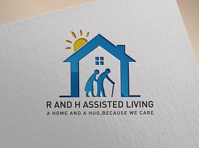 "ASSISTED LIVING LOGO CONCEPT" branding design graphic design illustration logo motion graphics typography ui ux vector