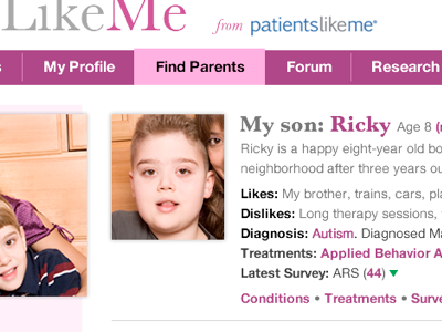 from PatientsLikeMe parenting parentslikeme patientslikeme purple wow week