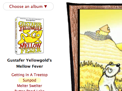 More changes to the video player gustafer yellowgold lucida grande red video yellow