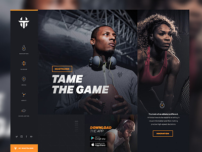 Tame the Game app comp design interactive pitch pitchwork sports ui union web