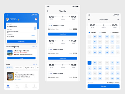 Flight Ticketing App