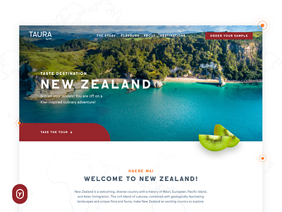 Taura | Travel Campaign page