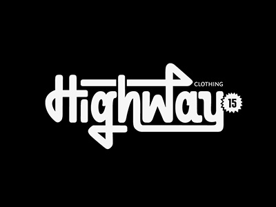 vector, logo "Highway15"