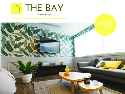 The Bay Interior Design brand branding design interior design logo promotion