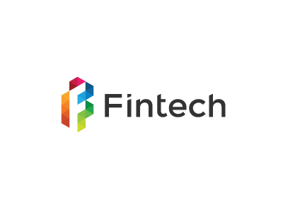 Fintech logo financial technology logo