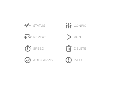 Iconz V1.0 dashboard ui outline icons