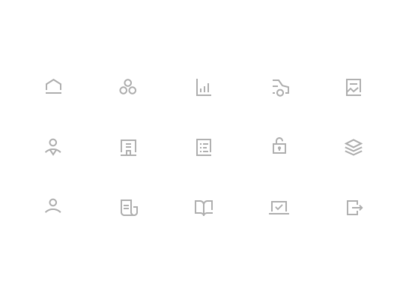 Iconz V2.0 icons set outline icon