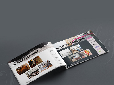 Interior design brochure