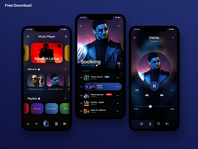 Music Player Free Download free download freebie music app music player psd