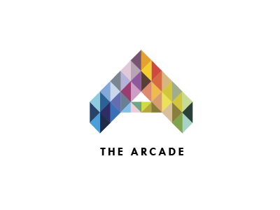 The Providence Arcade Logo a geometric logo