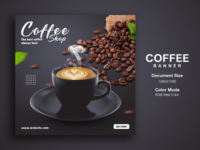 Coffee Banner Design Templates coffee banner flag design graphic design icon typography web