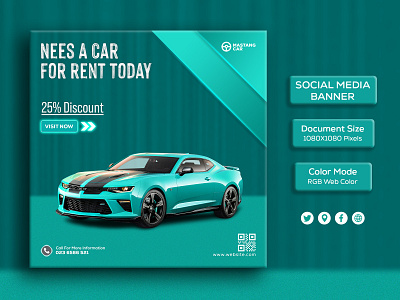 Car Banner Template by Al Imran on Dribbble