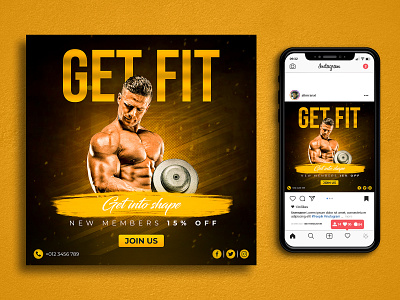 Gym Banner Design