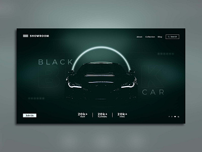 Car landing page design banner banner design branding car delivery design graphic design homee page icon illustration logo typography ui