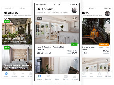 Apartment search apartment app date house ios menu price rate search ui ux