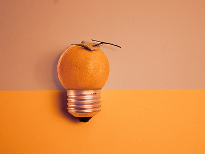 orange lamp