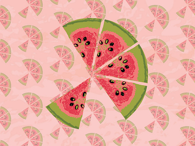Watermelon cool design fresh fruit pattern pink sweet texture tropical watermelon